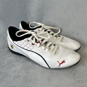 PUMA Drift Cat 6 SF Sneaker Shoes Mens Size 11 Red White Italy Ferrari Sneakers